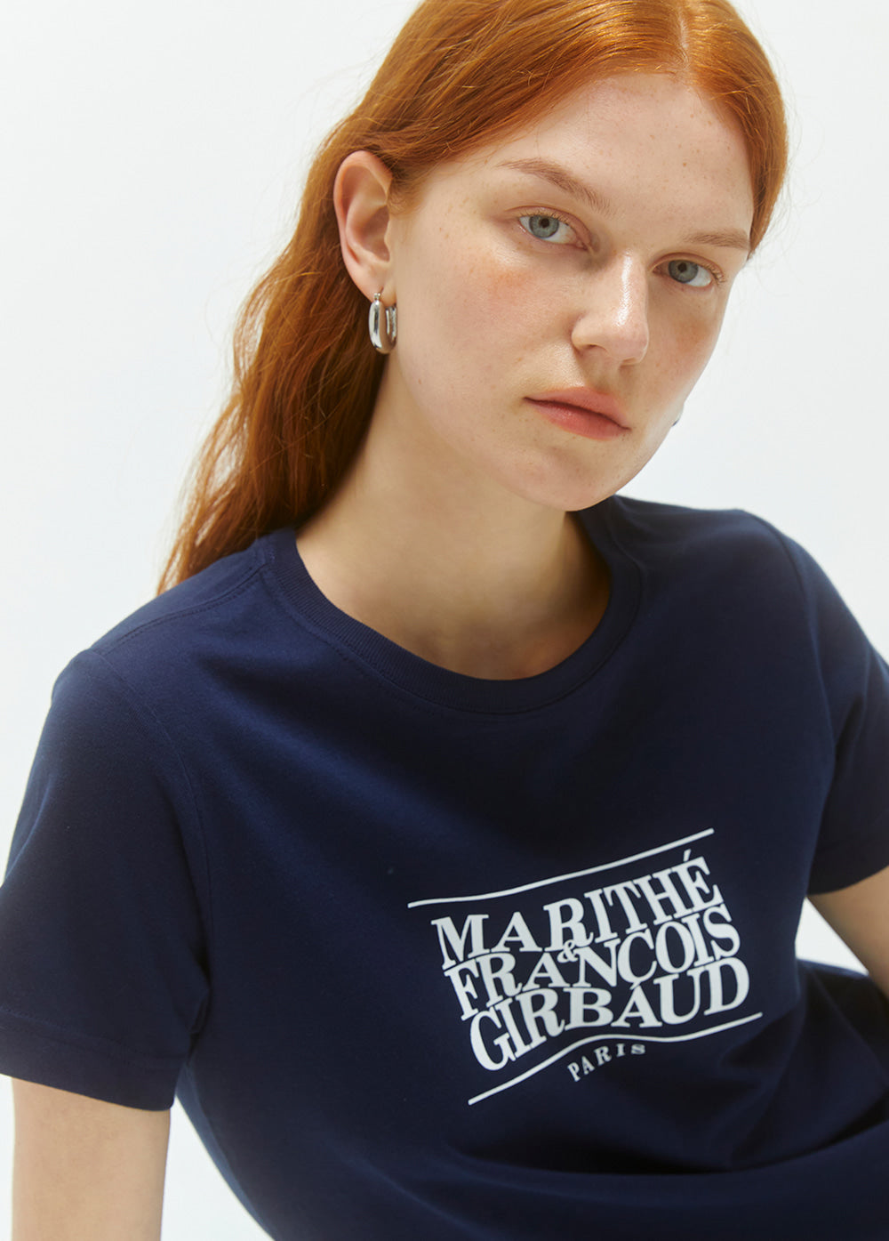 Marithe Francois Girbaud • W Classic Logo Crop Tee