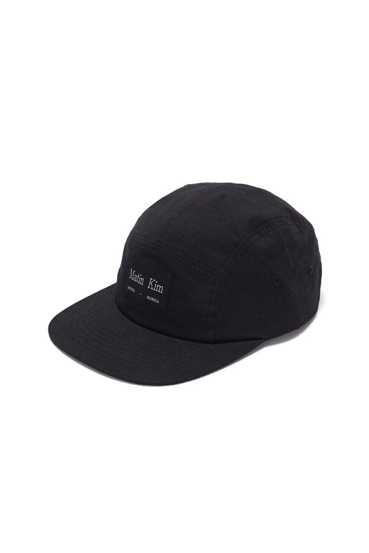 Matin Kim • Logo Label Solid Camp Cap