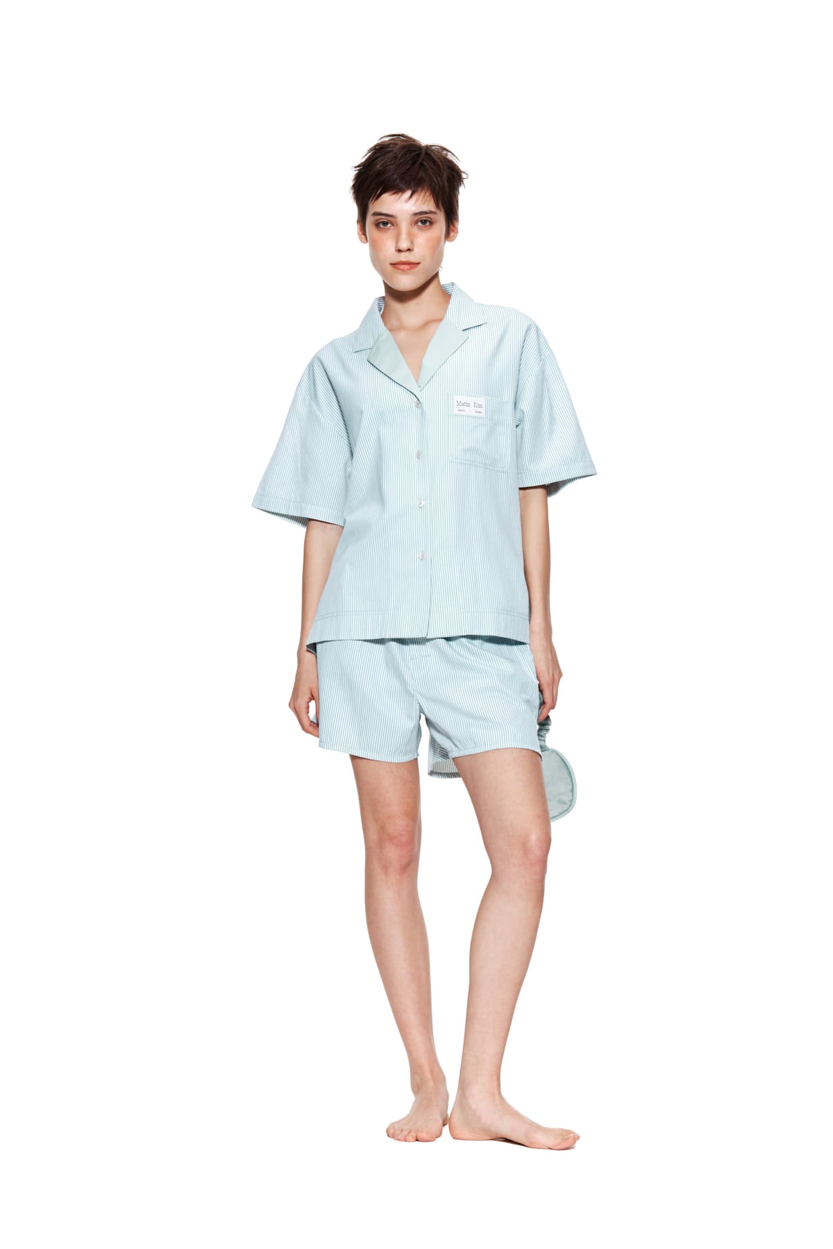 Matin Kim • Comfort Pajama Stripe Shorts Set – Dear Sunday