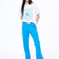 Mardi Mercredi • T-shirt Flower Mardi Gradation