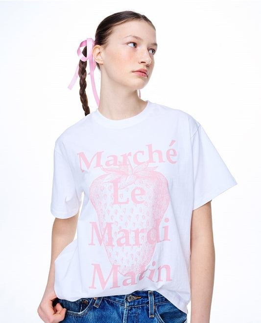 Mardi Mercredi • T-shirt Les Fraises De Maison