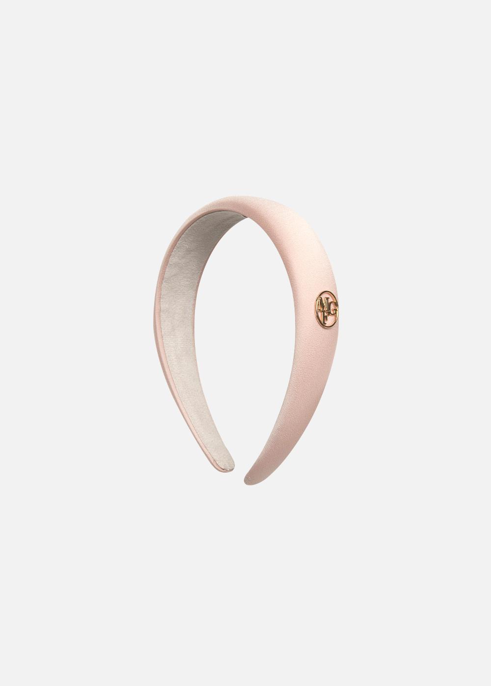 Marithe Francois Girbaud • Circle Logo Satin Hair Band