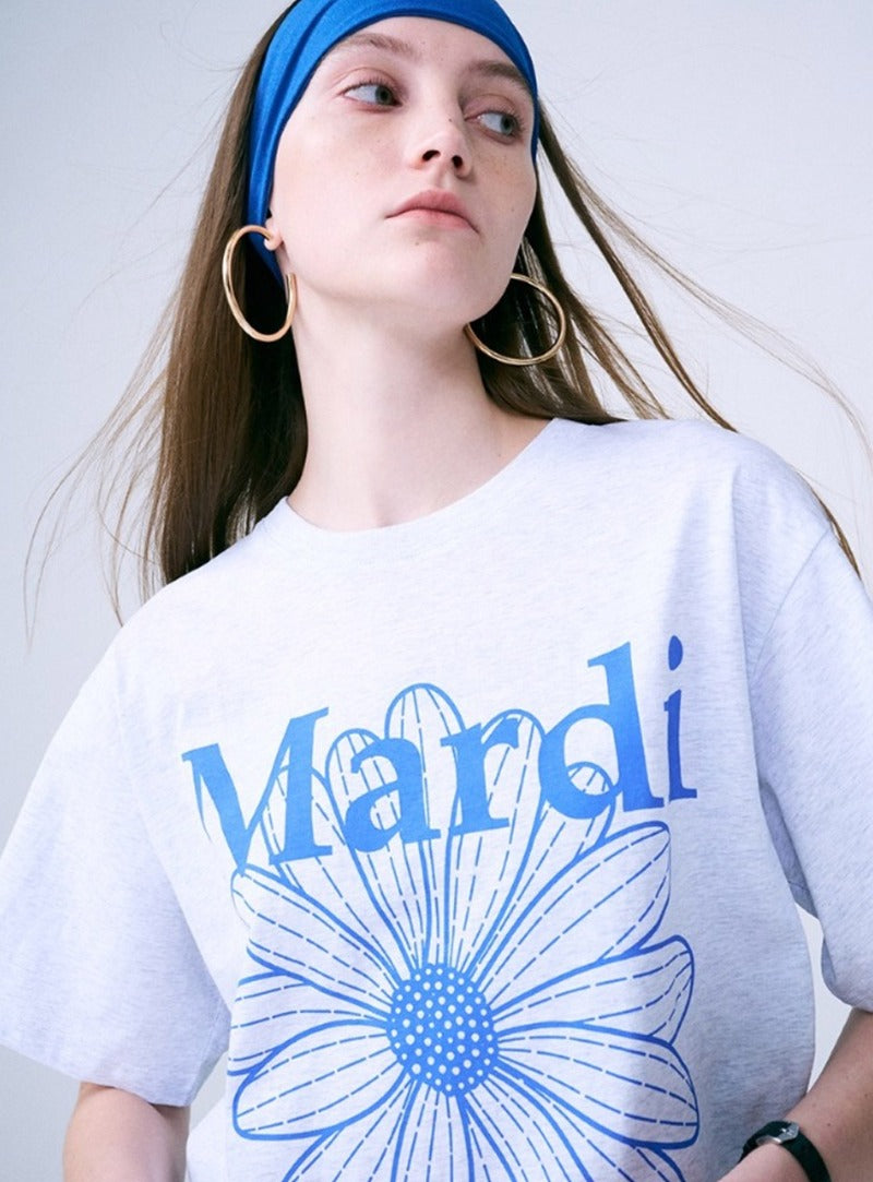 Mardi Mercredi FLOWER MARDI TEE Tシャツ | skisharp.com